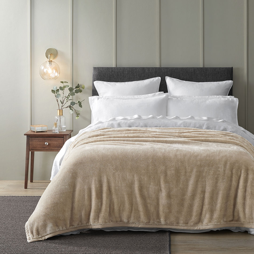 Buy Luxton Blanket Fawn Online Bed Bath N' Table