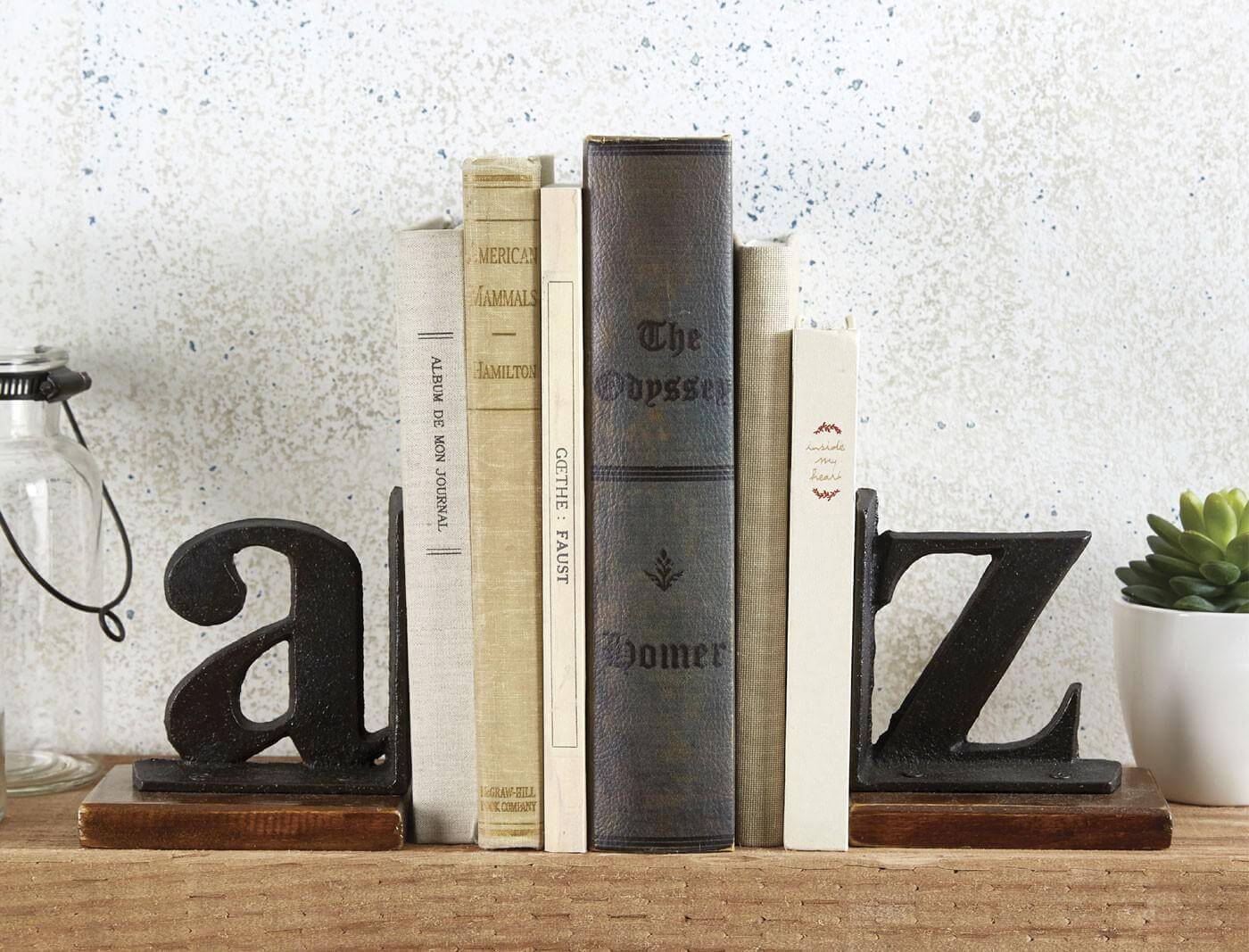 Bookends A & Z Set Of 2 Bed Bath N' Table