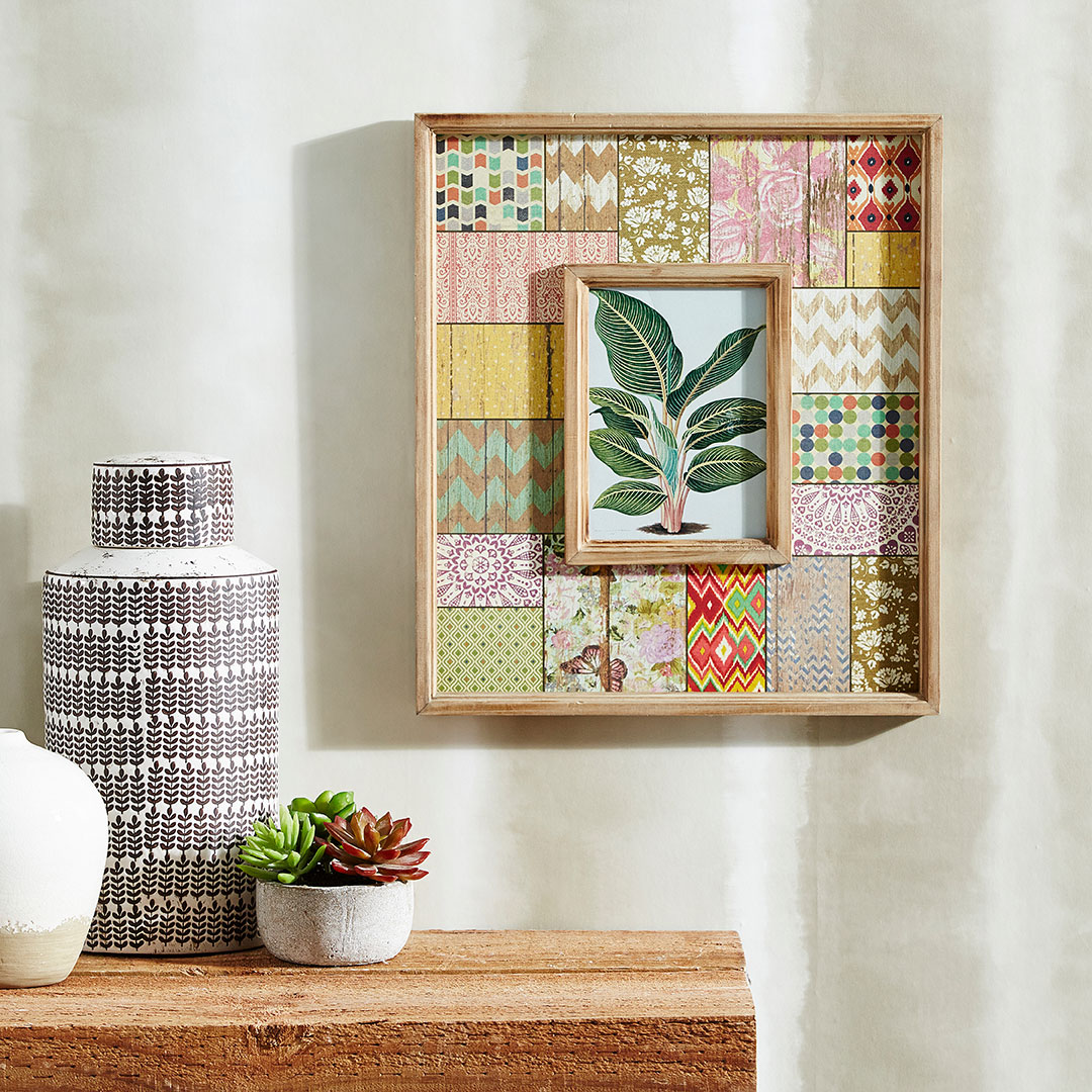 Patchwork Frame 5x7 Bed Bath N' Table