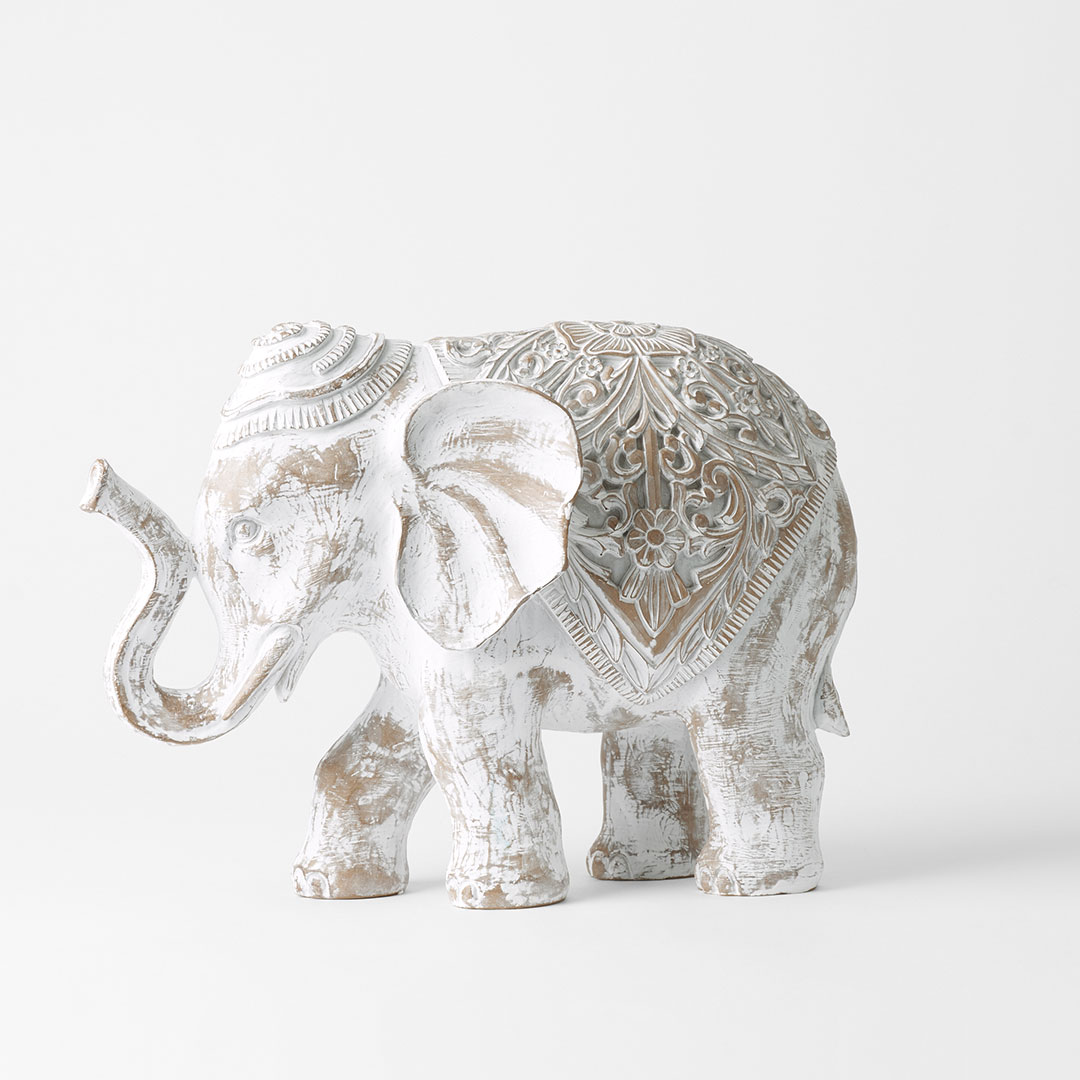 Carved Decoration Elephant | Bed Bath N' Table