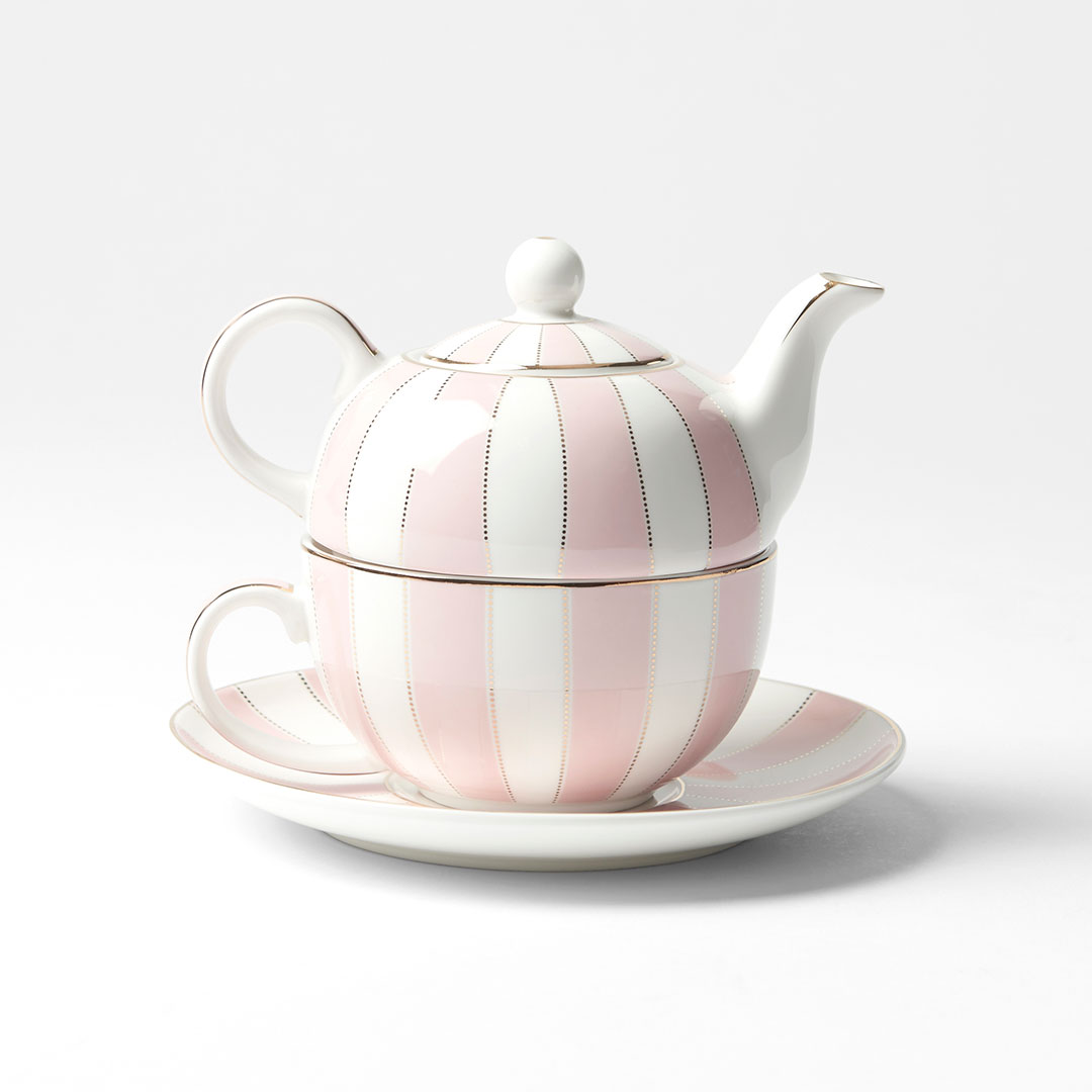 Buy Miss Stripe Teapot Online Bed Bath N' Table