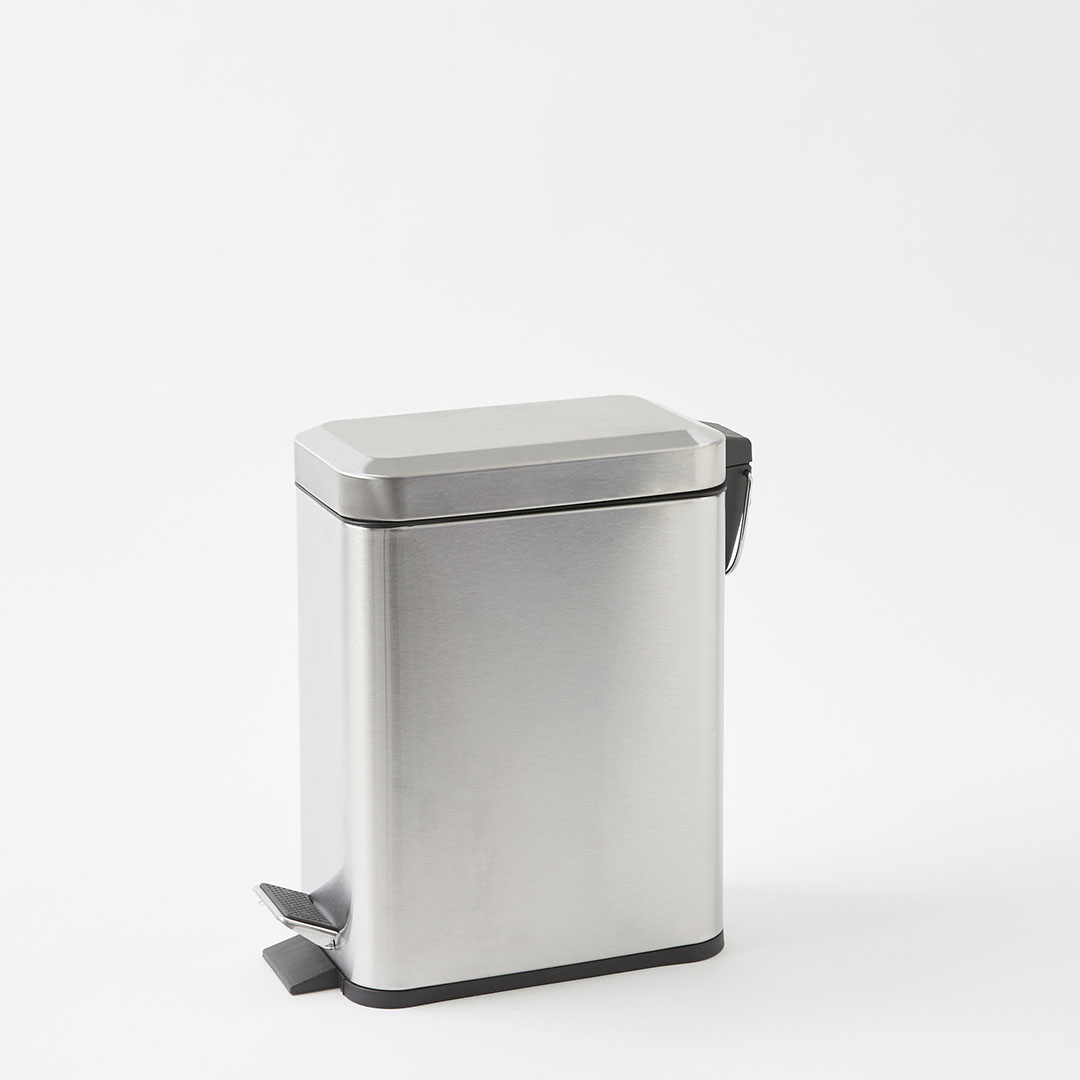 Slimline Pedal bin 5L Bed Bath N' Table