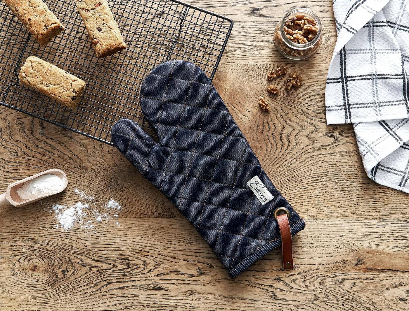 Denim Oven Glove Bed Bath N' Table