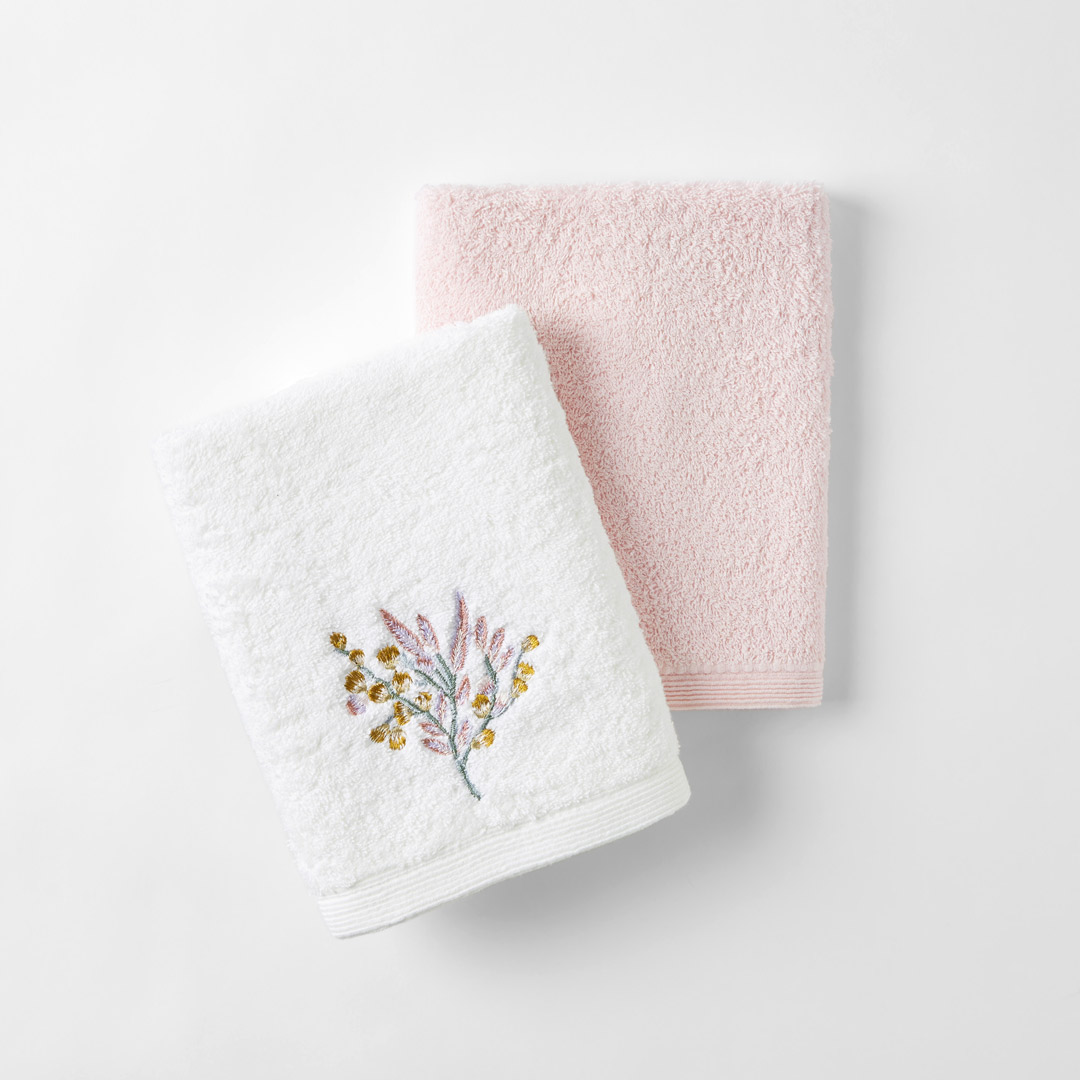 Buy Sienna Hand Towel Pack Set of 2 Online Bed Bath 'N Table