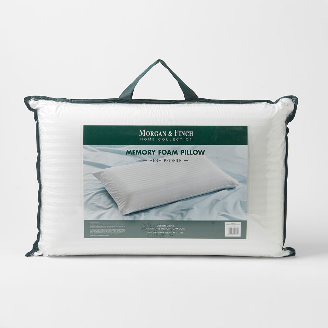 Buy Memory Foam Pillow High Profile Online | Bed Bath N' Table