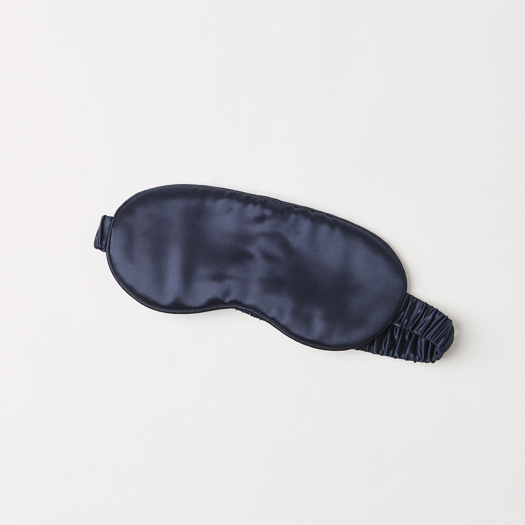 Buy Silk Eye Mask Navy Online Bed Bath N' Table