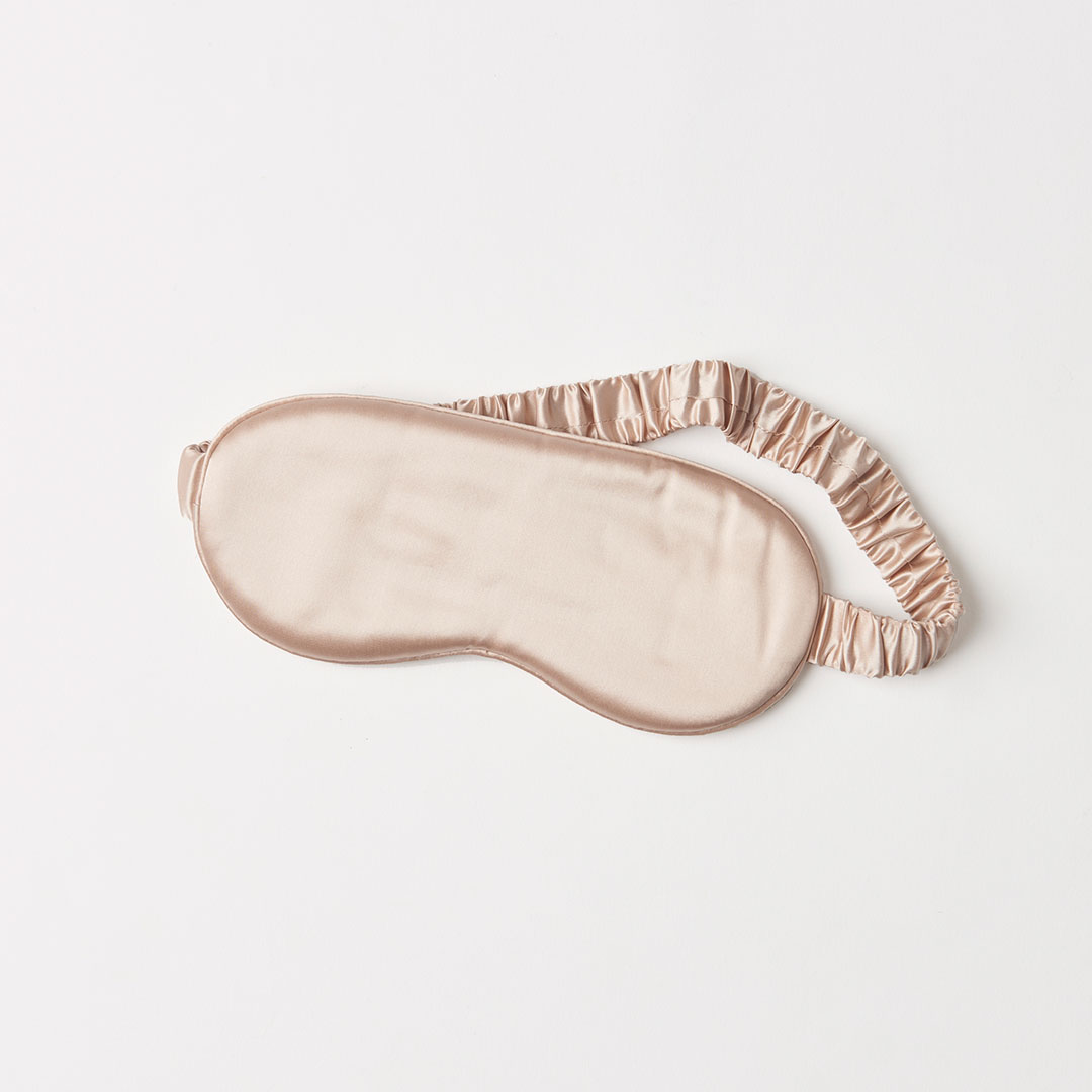 Buy Silk Eye Mask - Oyster Online | Bed Bath N' Table