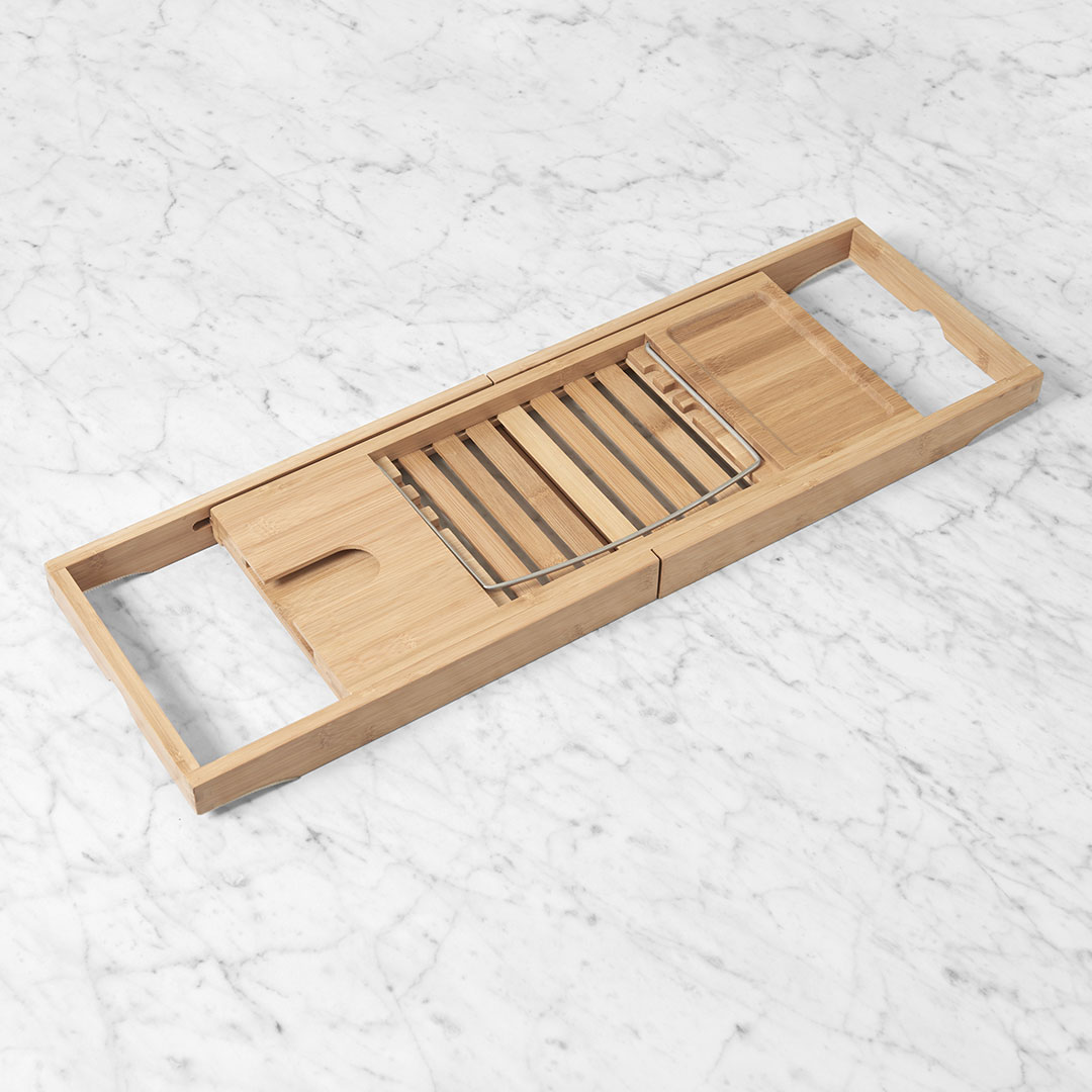 Buy Extendable Bamboo Bath Caddy Online Bed Bath N Table