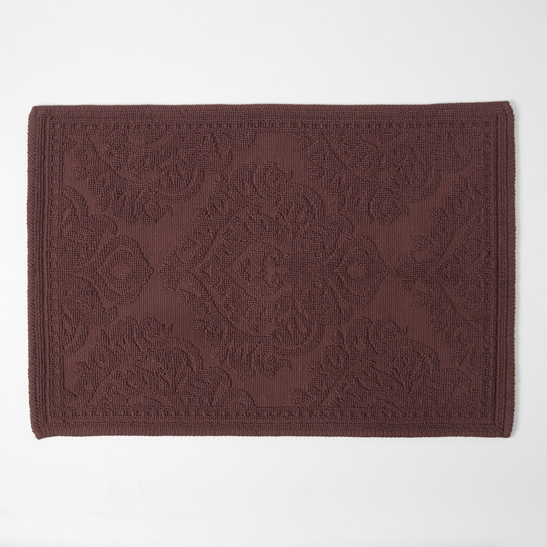 Buy Asher Bath Mat Mahogony Online Bed Bath N' Table
