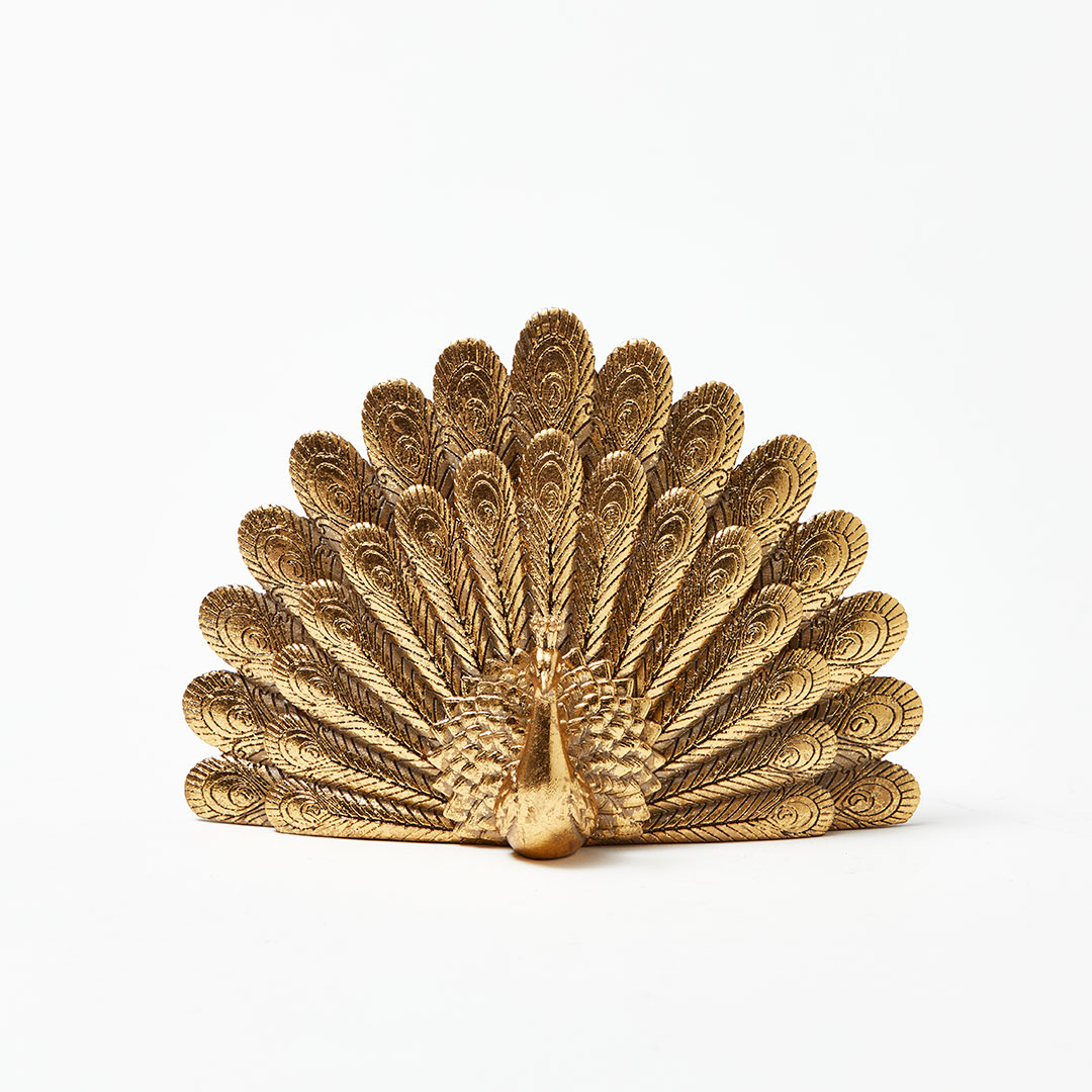 Resin Peacock Bed Bath N' Table