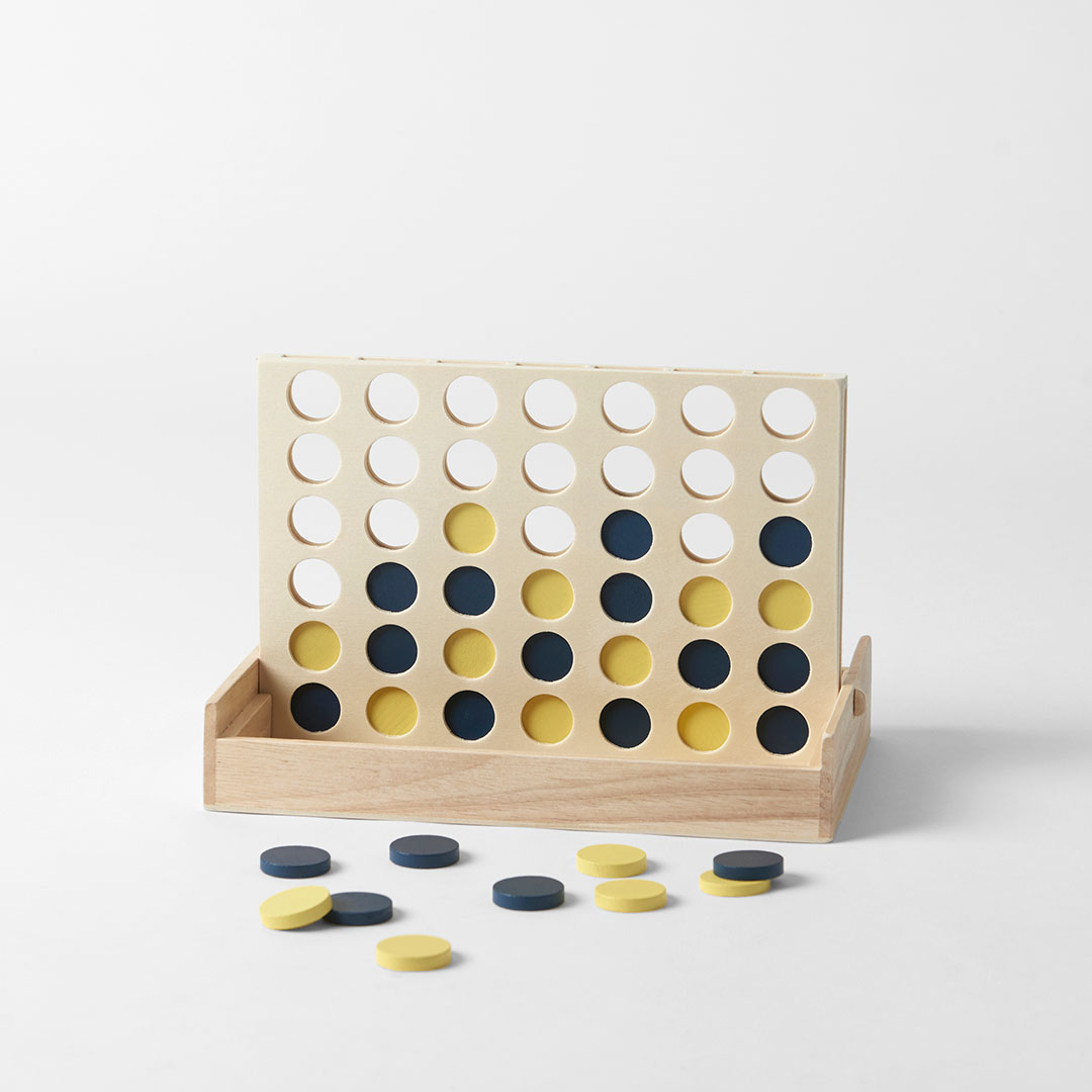 Wooden Connect Four Bed Bath N' Table