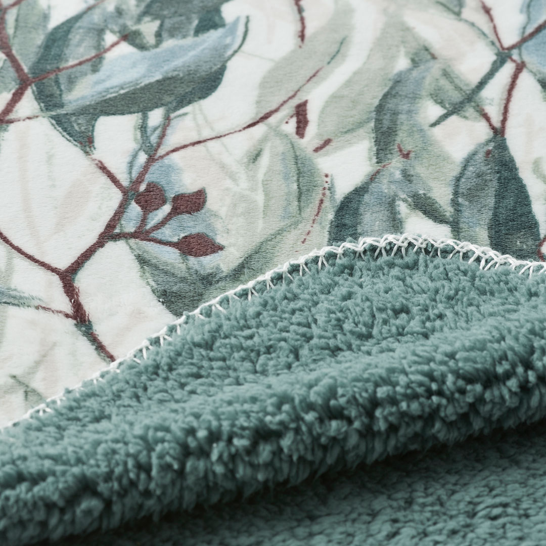 Buy Flowering Gum Sherpa Throw Online Bed Bath N' Table