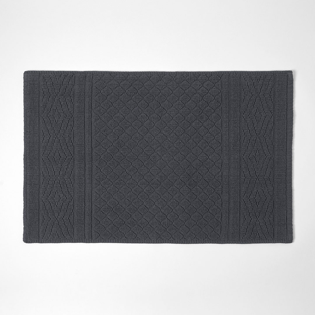 Buy Milton Bath Mat Charcoal Online Bed Bath N' Table