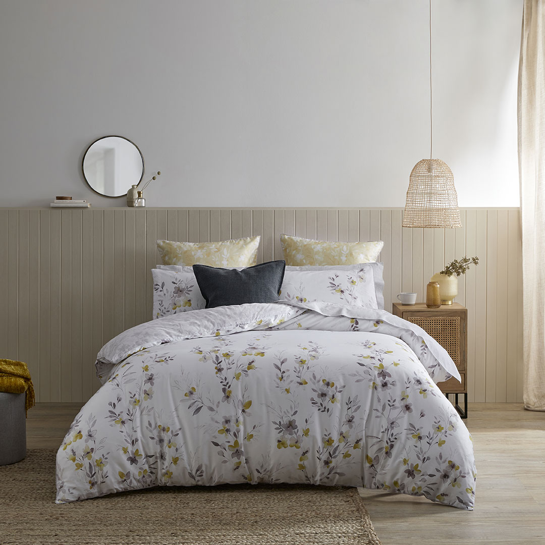 Buy Milano Linen Quilt Cover Oatmeal Online Bed Bath N' Table