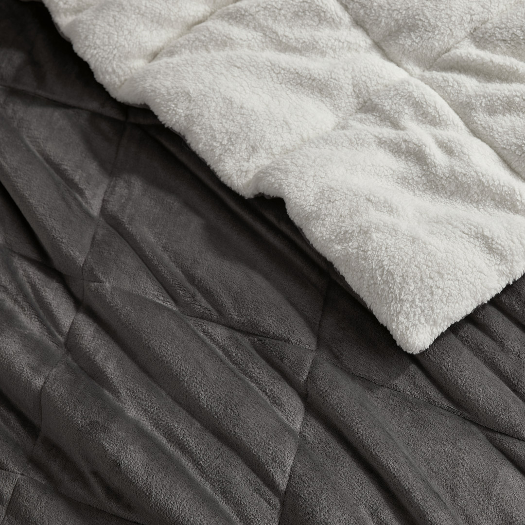 Buy Dawson Blanket Charcoal Online Bed Bath N' Table