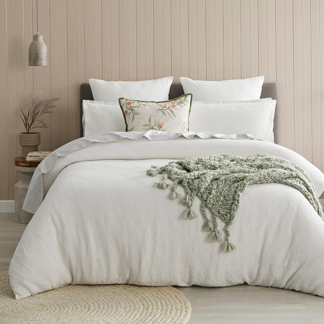 Buy Nico Quilt Cover Ivory Online Bed Bath N' Table