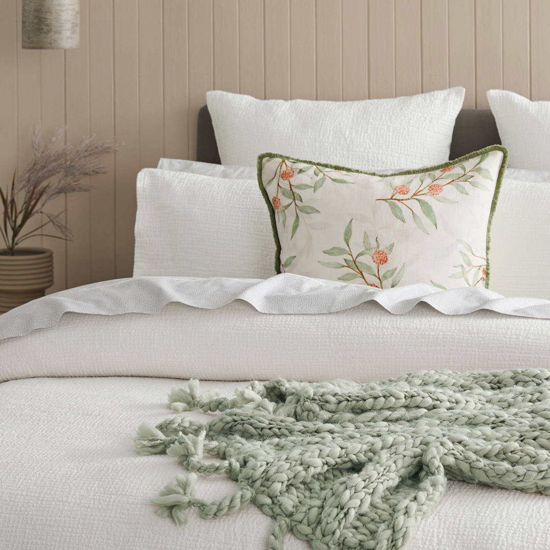 Buy Nico Quilt Cover Ivory Online Bed Bath N' Table