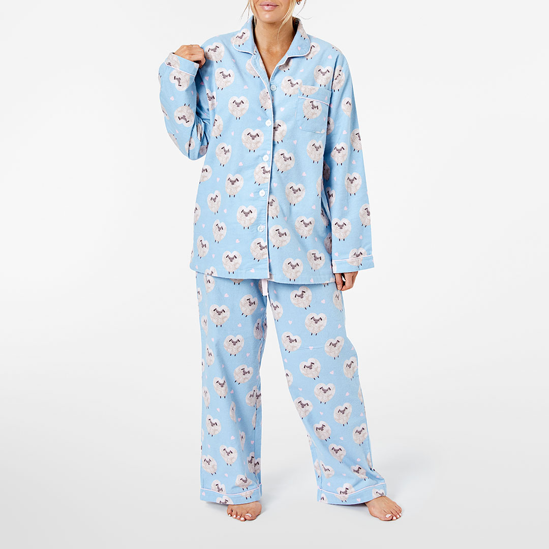 Buy Love Ewe Flannelette Pyjamas Online Bed Bath N' Table