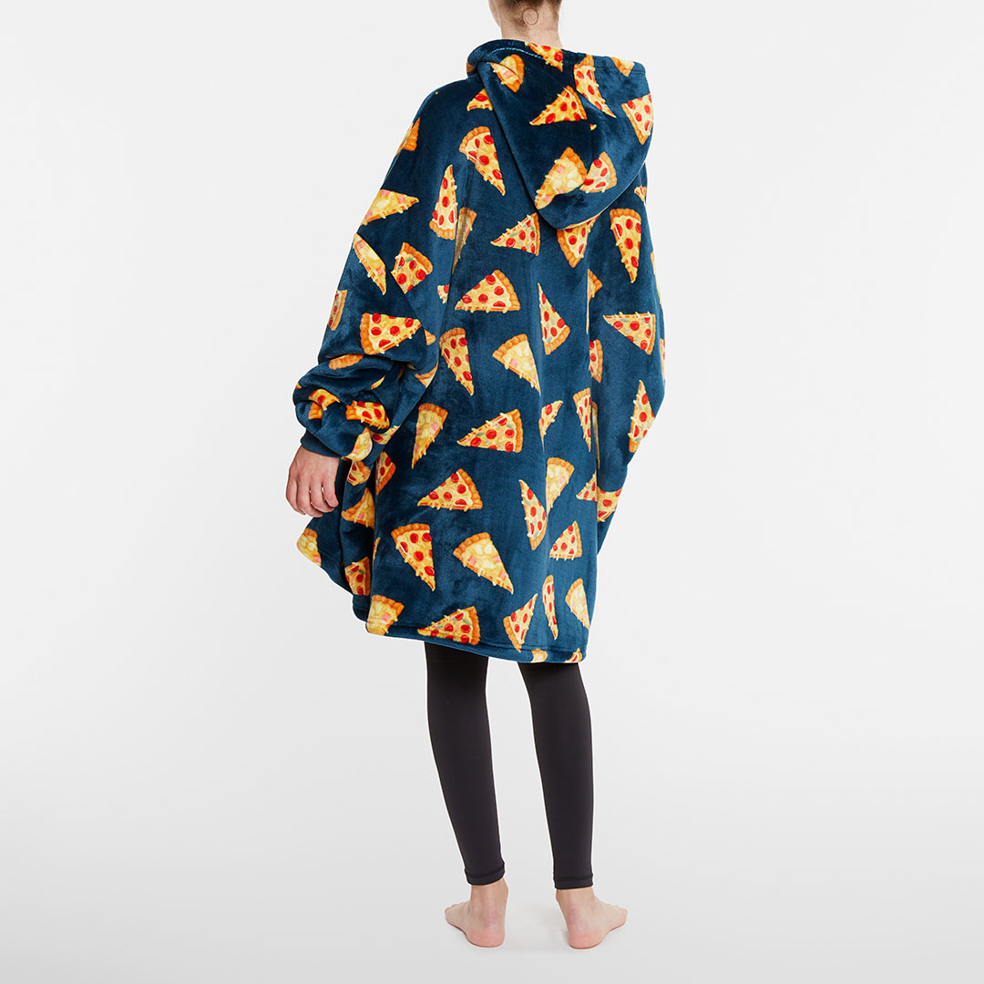 Buy Pizza Hooded Sherpa Blanket Online Bed Bath N' Table