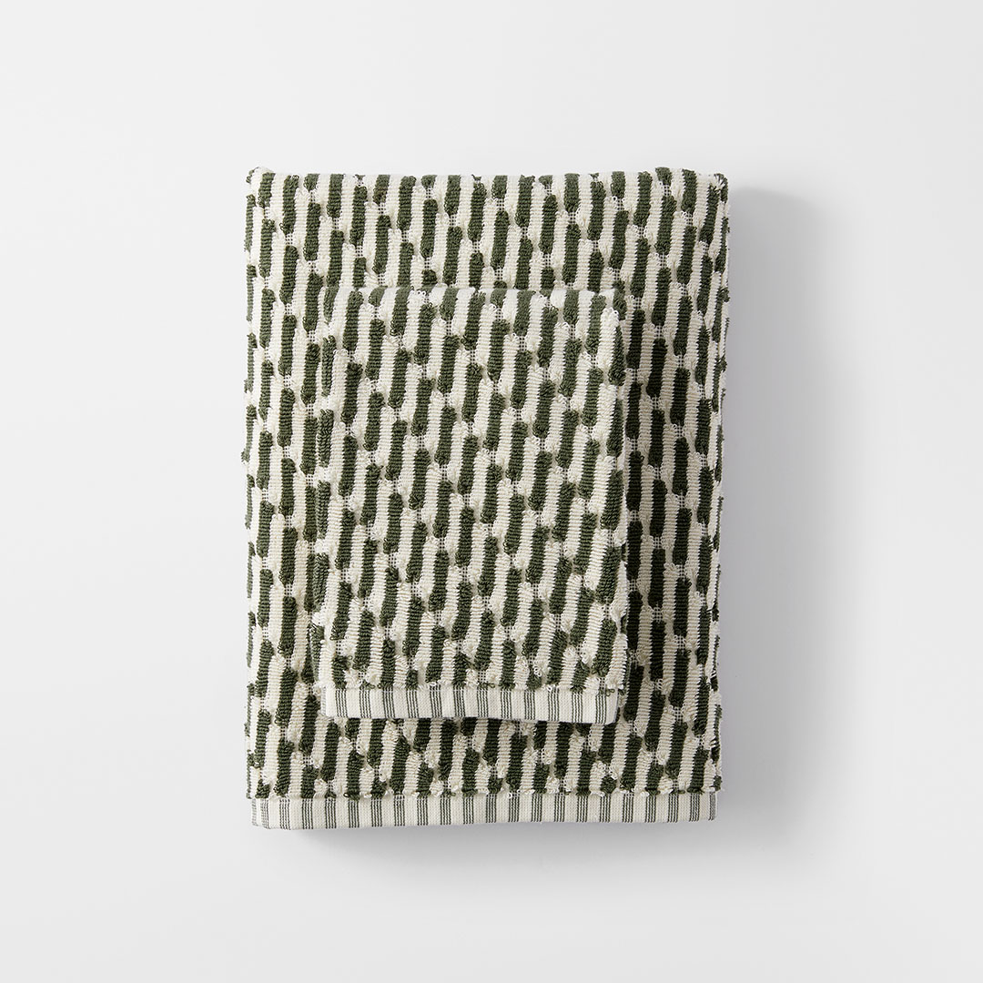 Buy Jasper Towels Olive/White Online Bed Bath N' Table