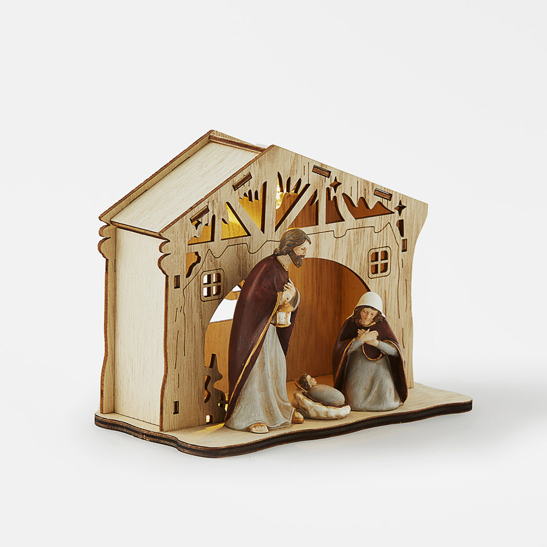 Buy Village Nativity Scene Led Online Bed Bath N' Table