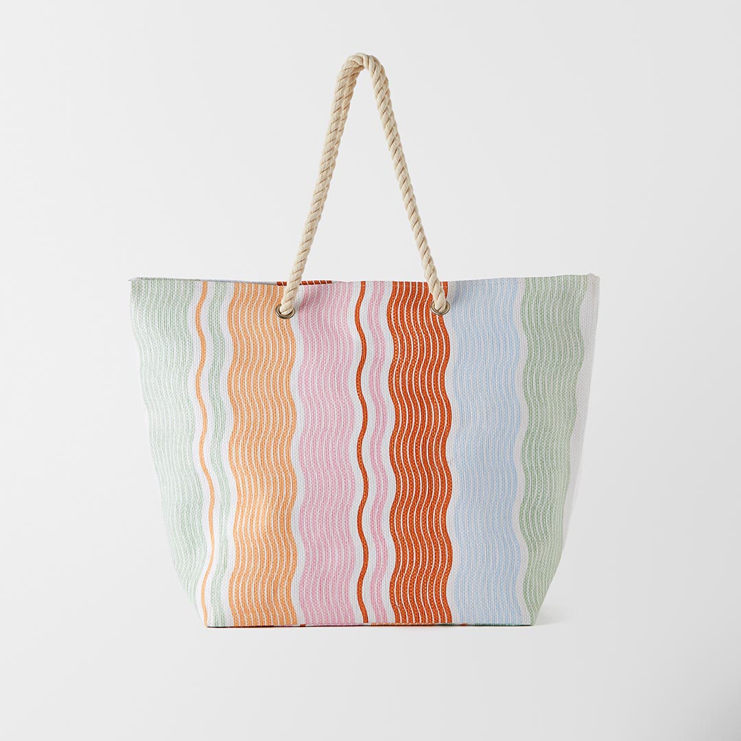 Shop Sunkissed Tote Bag With Rope Handles Online Bed Bath N' Table