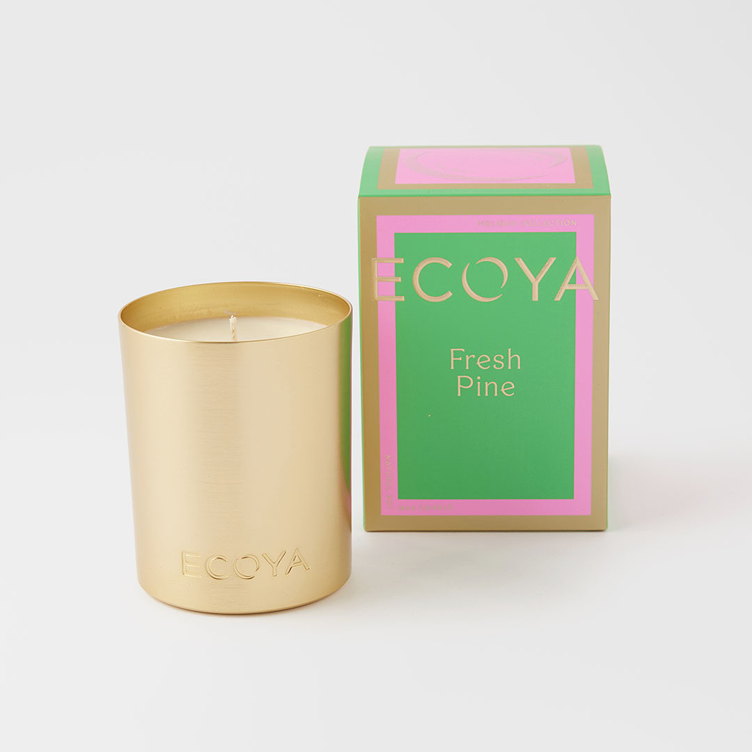 Buy Ecoya Goldie Candle 460g Fresh Pine Online Bed Bath N' Table