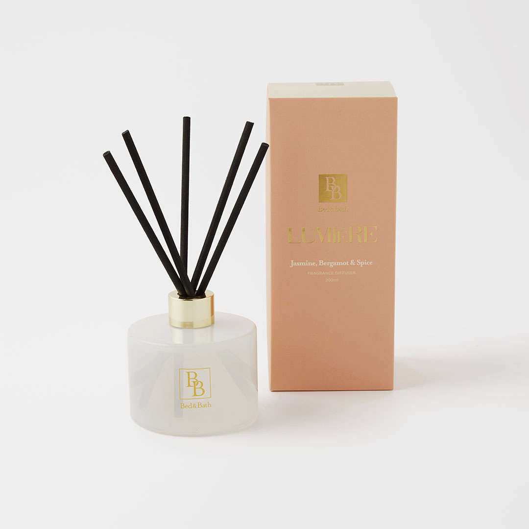 Buy Lumiere Diffuser 200ml - Jasmine, Bergamot And Spice Online | Bed ...