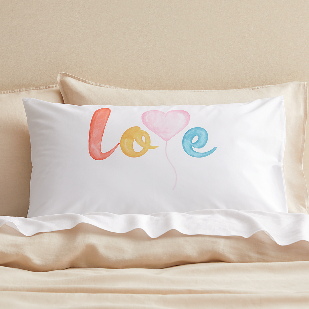 Buy Heart Love Standard Pillowcase Online Bed Bath N' Table