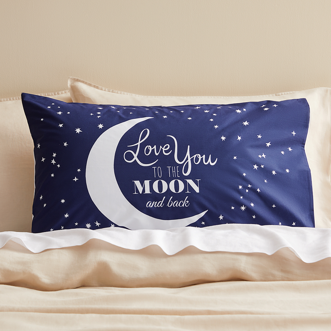 Buy Moon And Back Glow Standard Pillowcase Online Bed Bath N' Table