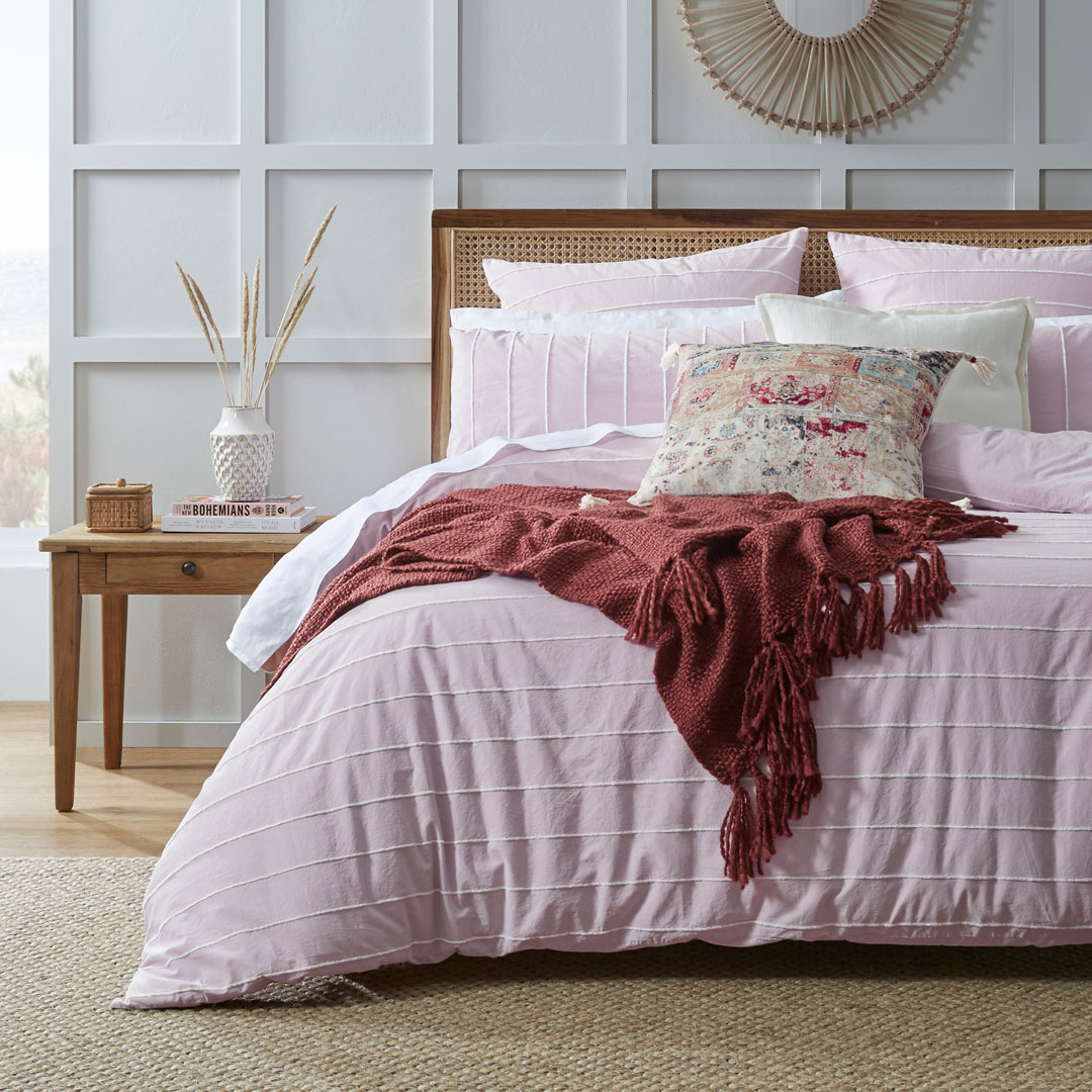 Buy Bening Quilt Cover Blush Online Bed Bath N' Table