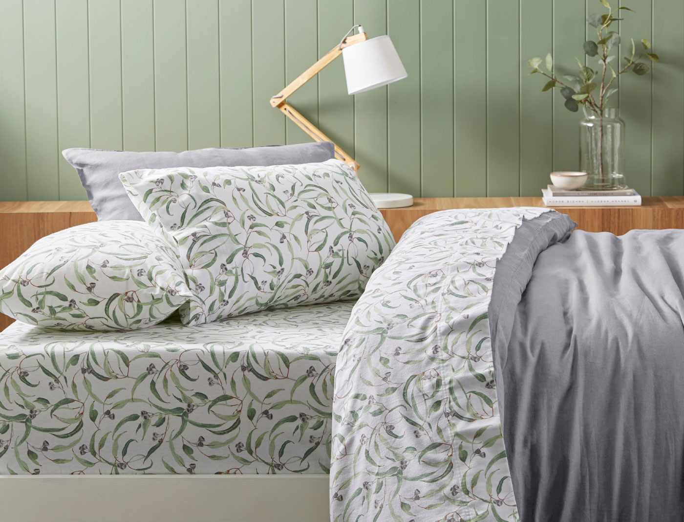 Buy Eucalyptus Quilt Cover Gum Leaf Online Bed Bath N' Table