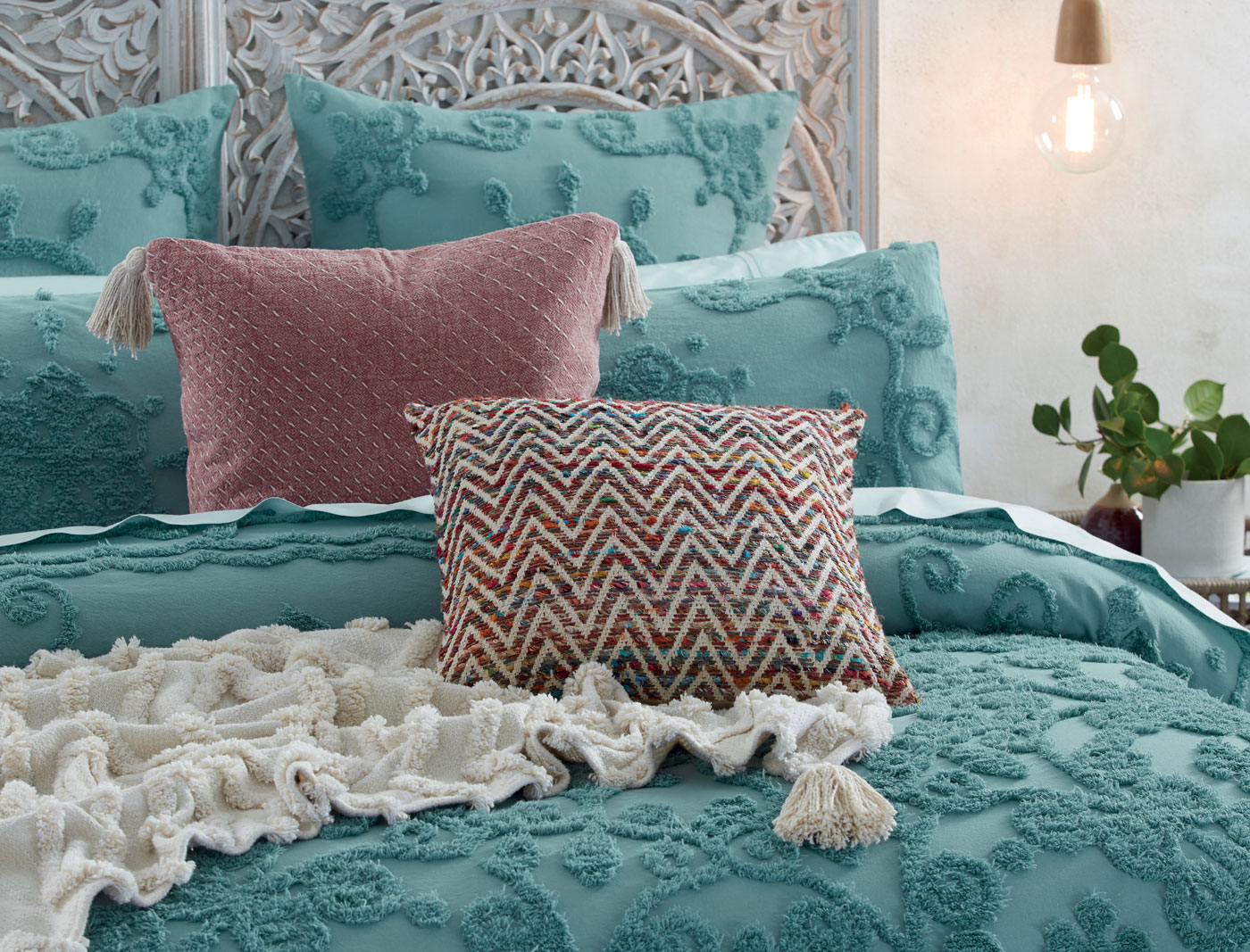 Farrah Quilt Cover Arctic Bed Bath N' Table