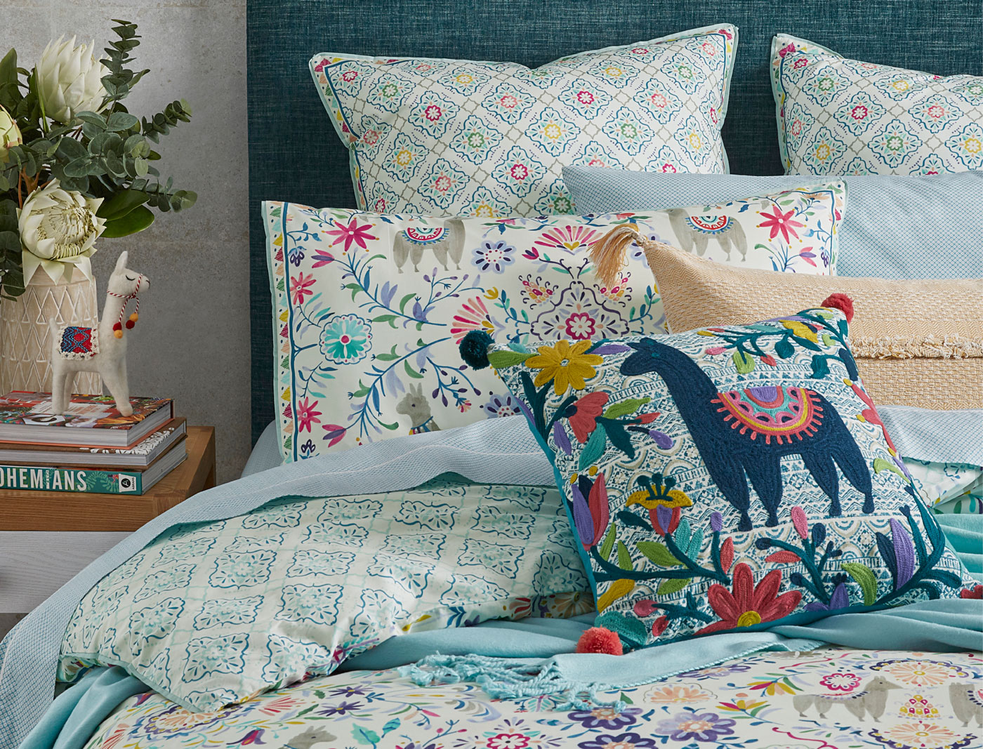 Fiesta Quilt Cover Multi Colour Bed Bath N' Table