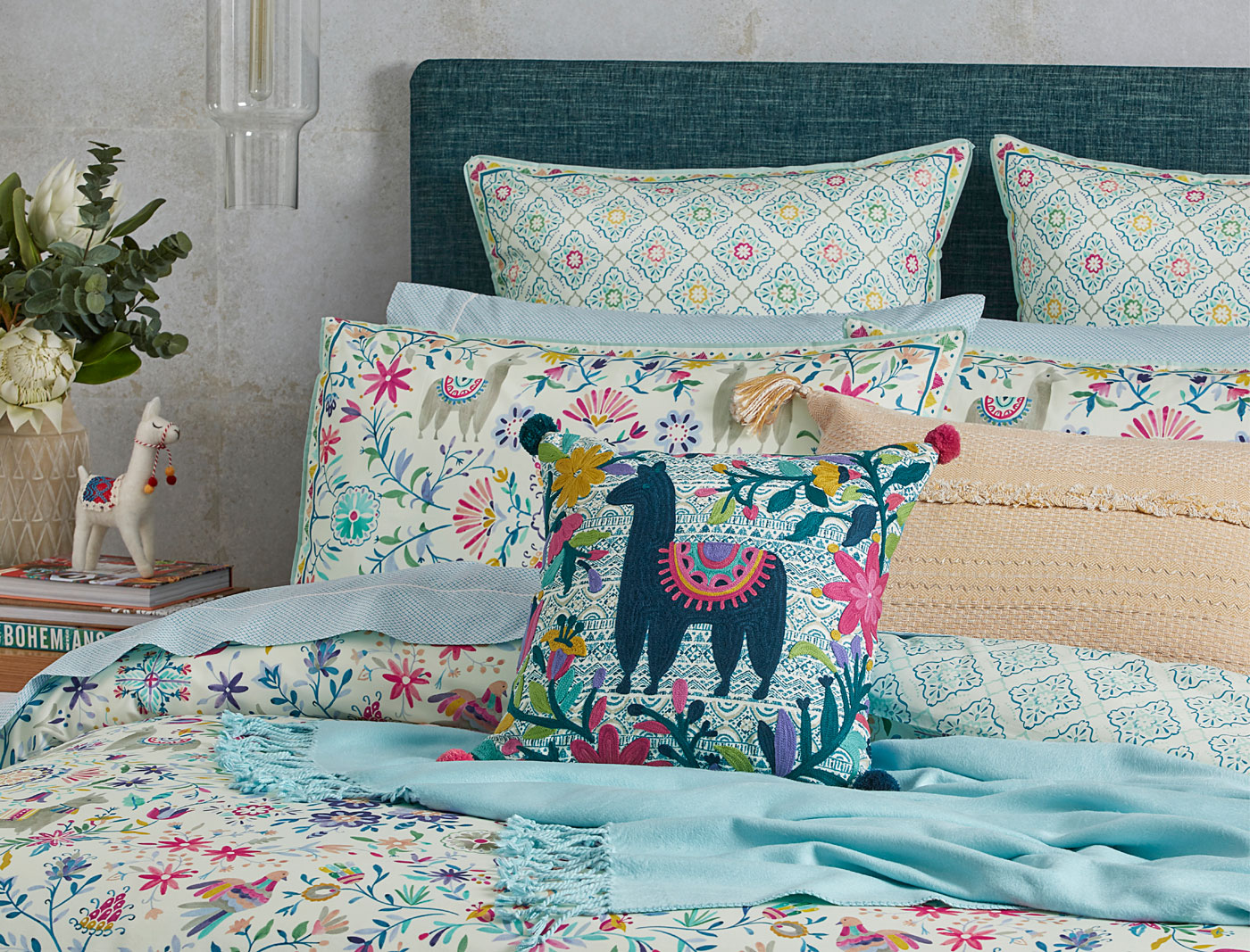 Fiesta Quilt Cover Multi Colour Bed Bath N' Table