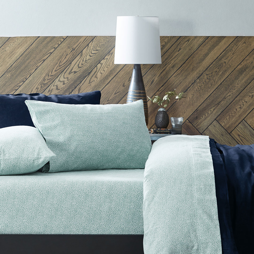 Buy Ikura Flannelette Sheet Set Green Online Bed Bath N' Table