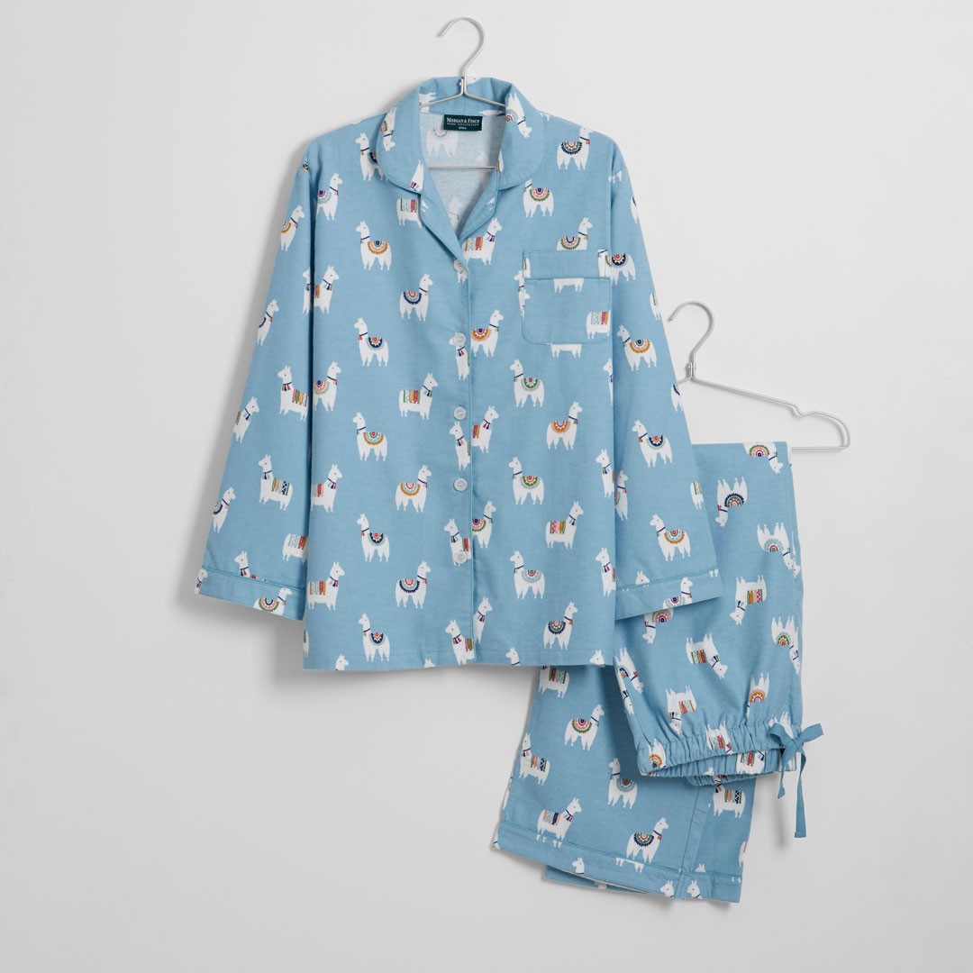 Buy Llama Flannelette Pyjamas Online Bed Bath N' Table