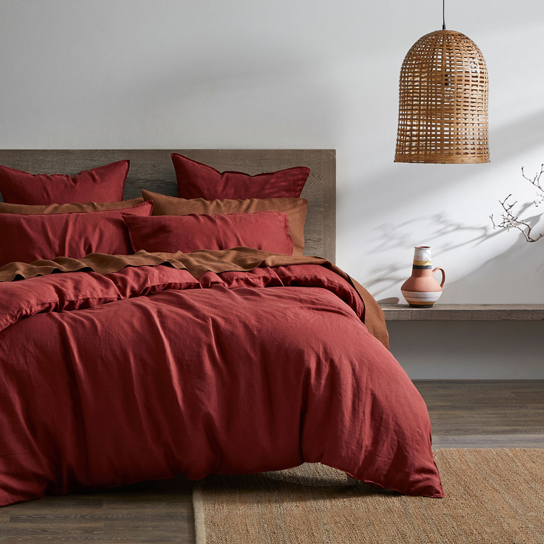 Buy Milano Quilt Cover Henna Online Bed Bath N' Table