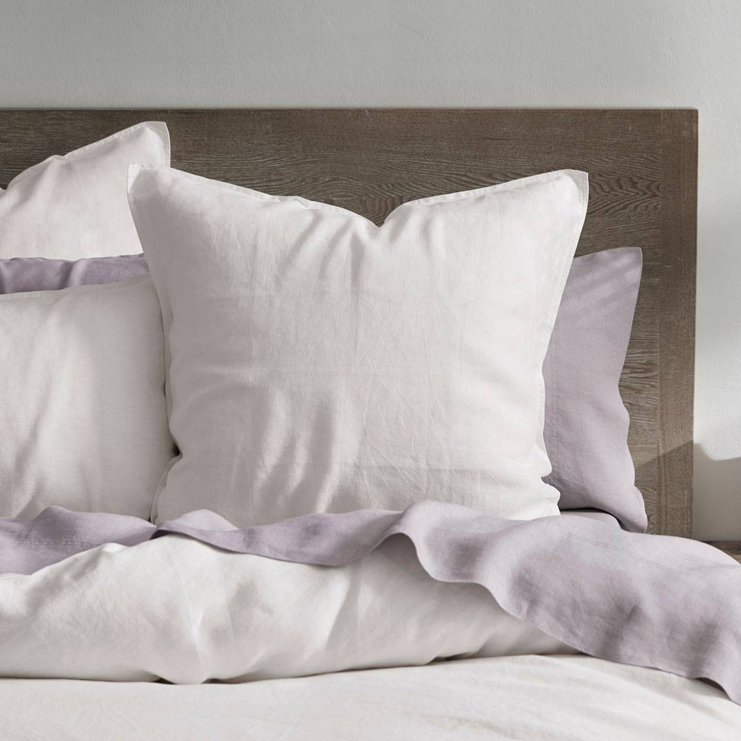 Shop Milano European Pillowcase White Online Bed Bath N' Table