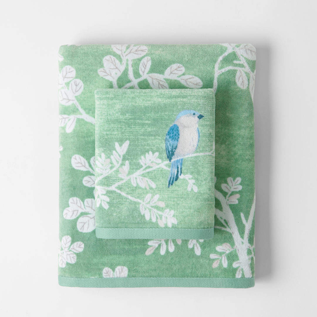Buy Secret Garden Towels Green Bed Bath N' Table