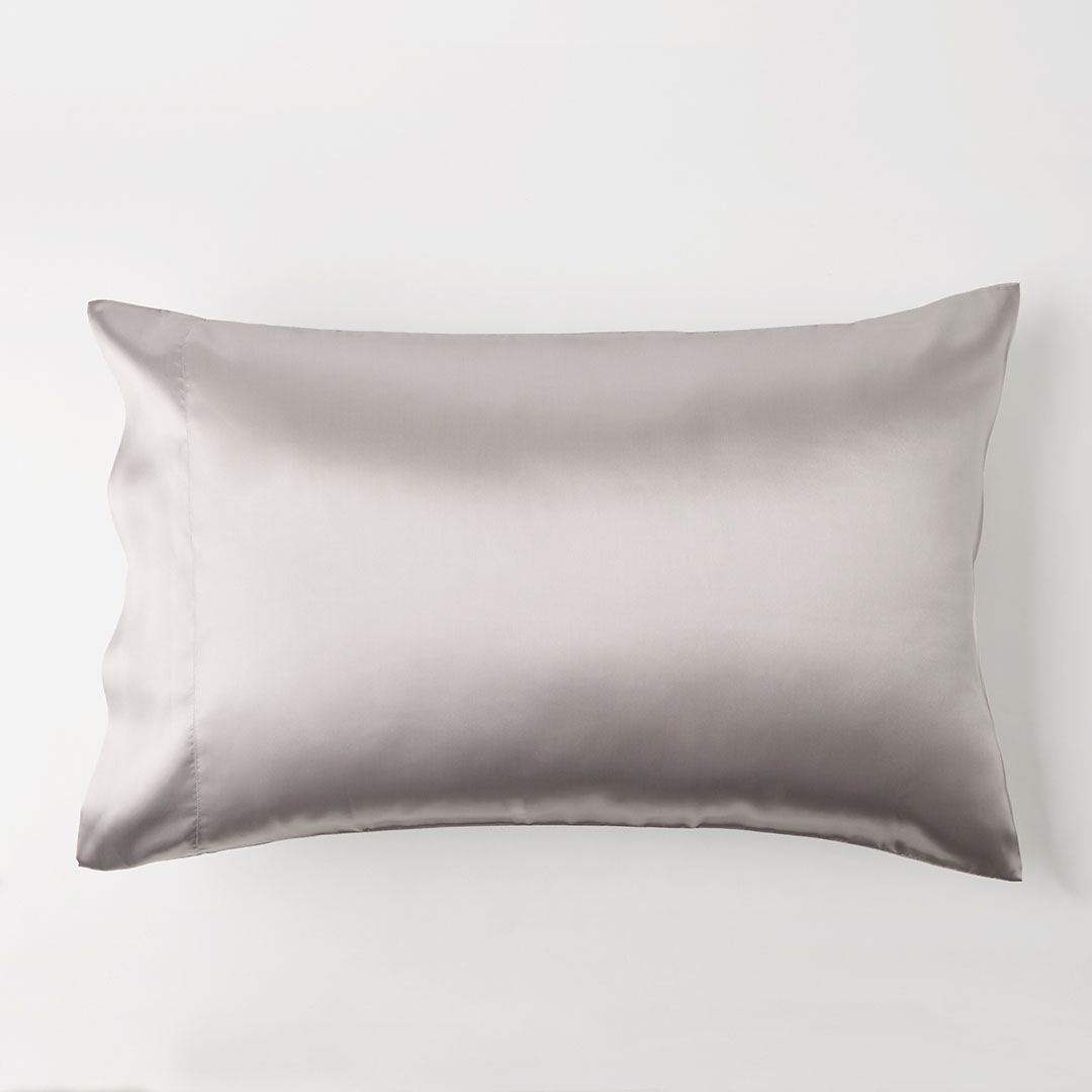 Buy Silk Pillowcase Silver Online Bed Bath N' Table