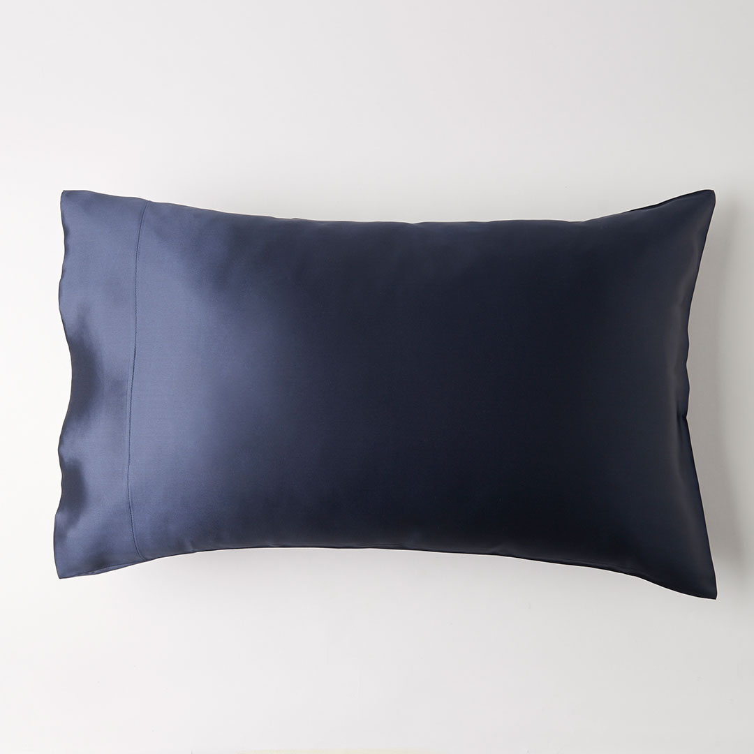Buy Silk Pillowcase Navy Online Bed Bath N' Table