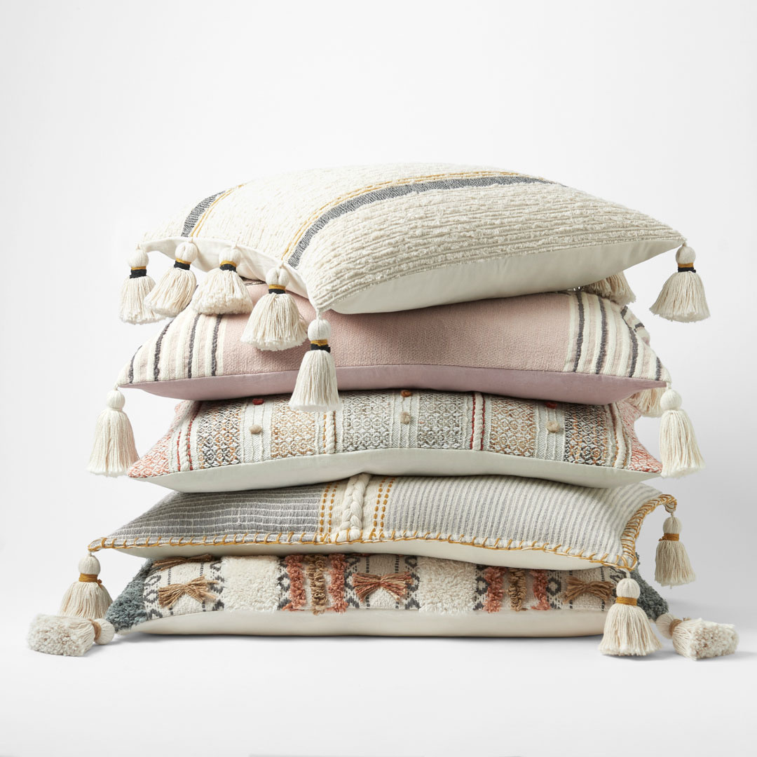 Yannam Cushion with Braid Bed Bath N' Table